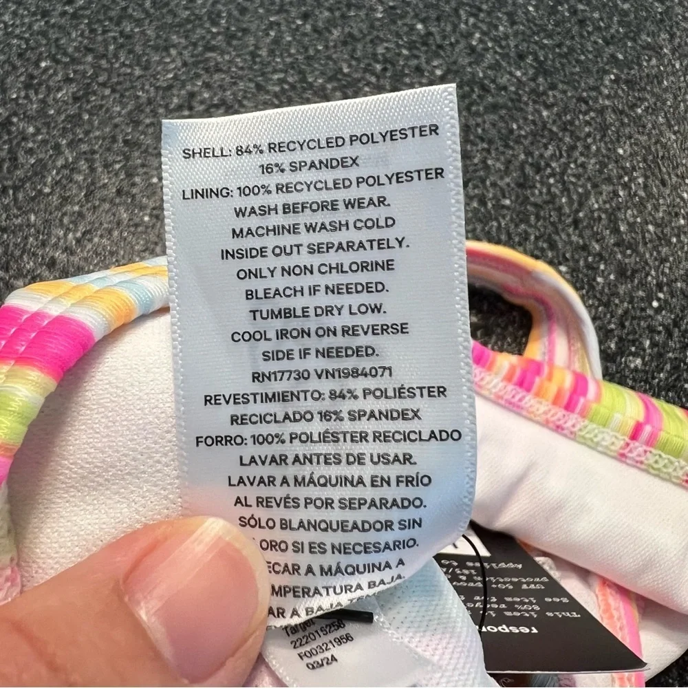 Bundle Girl's Swim Tops Size L